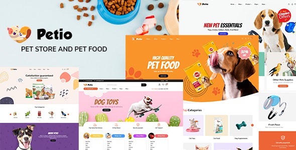 Petio 1.1.2 Nulled – Pet Store WooCommerce WordPress Theme